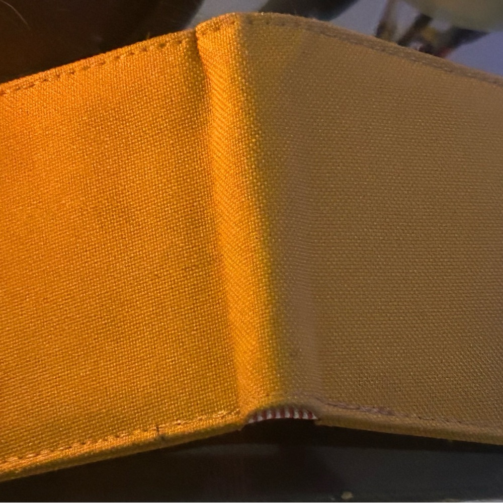Herschel Supply Company Mustard Wallet Card Holder - Picture 2 of 4